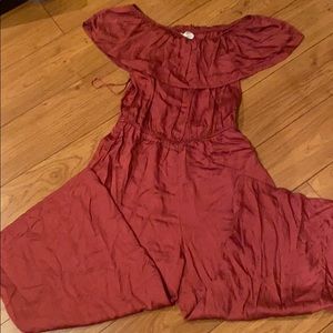 Billabong Off shoulder jumpsuit